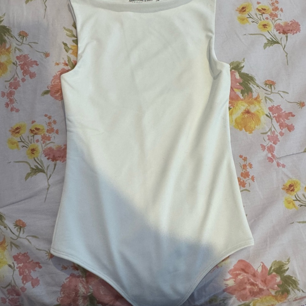 Abercrombie & Fitch White Jumpsuit